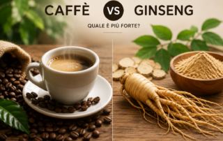 Caffè o ginseng: confronto tra caffè e radice di ginseng