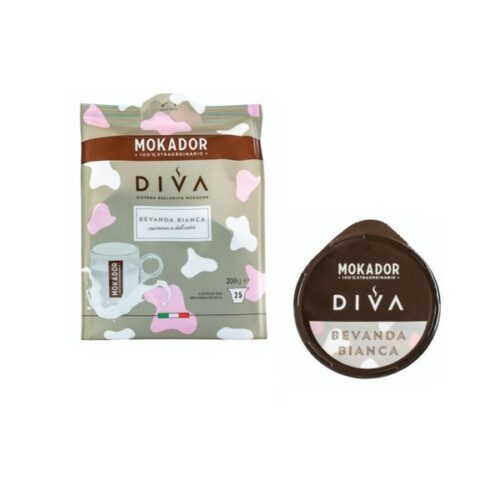 Mokador BEVANDA BIANCA capsule compatibili DIVA