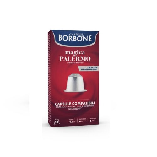 Caffè Borbone PALERMO - compatibili Nespresso - 10 pz.