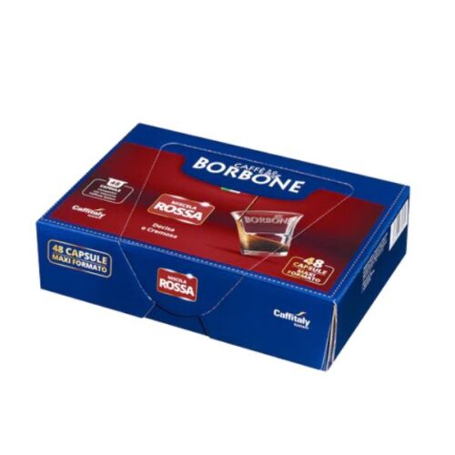 Caffè Borbone Miscela ROSSA - 48 capsule compatibili Caffitaly