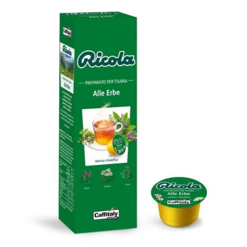 Caffitaly Ricola TISANA ALLE ERBE