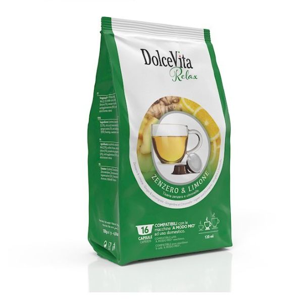 ZENZERO E LIMONE – A Modo Mio compatibili – 16 pz.