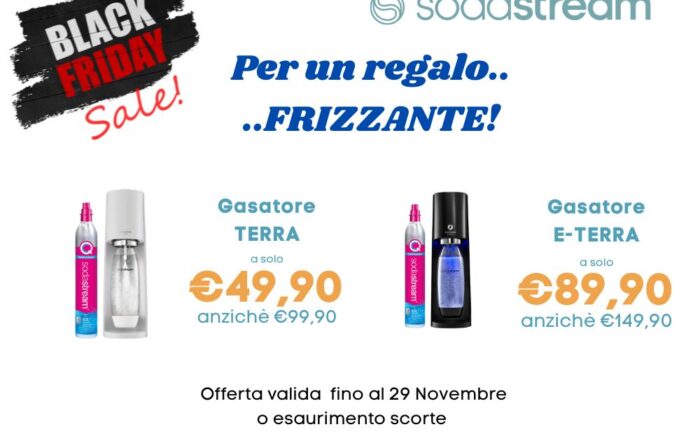 Sodastream e black friday