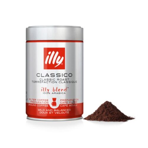 Illy caffè macinato per filtro Tostato Classico 250 g