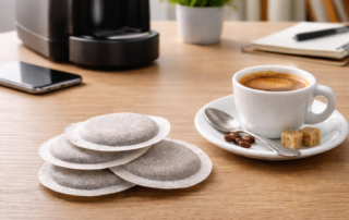 macchina da caffè in comodato per ufficio a cialde