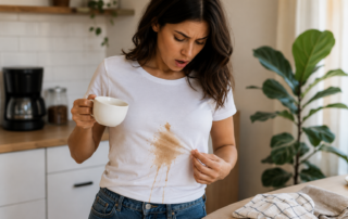 Macchia di caffè e consigli per eliminarla da tessuti, divani e superfici