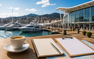 Salone Nautico Genova 2026 per espositori con caffè al Waterfront di Levante