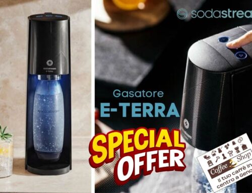 SodaStream E-Terra in offerta a Genova – Solo da Il Coffee Shop di Genova (1-14 settembre 2025)