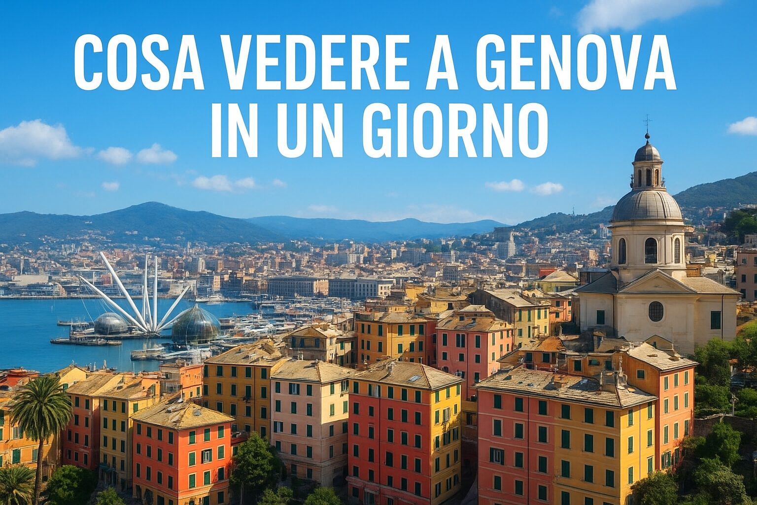 ✨ Cosa vedere a Genova in un giorno: la guida perfetta per vivere la Superba