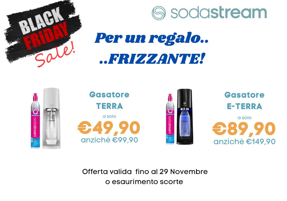 Sodastream e black friday