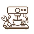 icona macchine da caffe e assitenza
