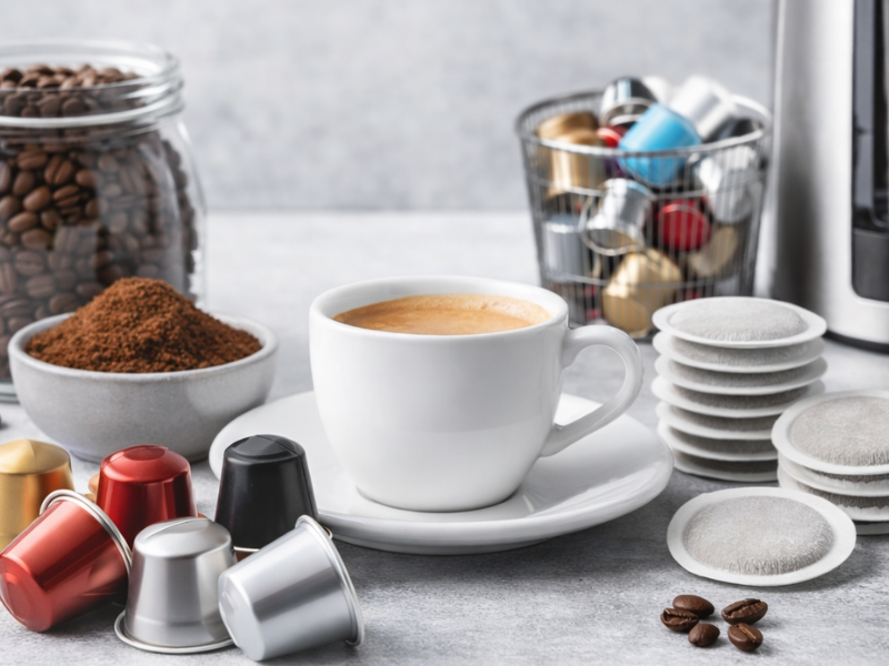 Caffè in grani, macinato, capsule e cialde in vendita a Genova