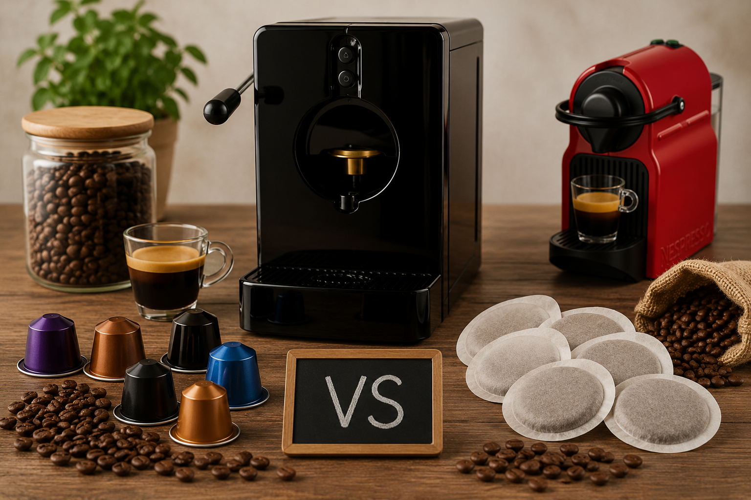 Cialde vs capsule: quali scegliere? Differenze, costi e vantaggi