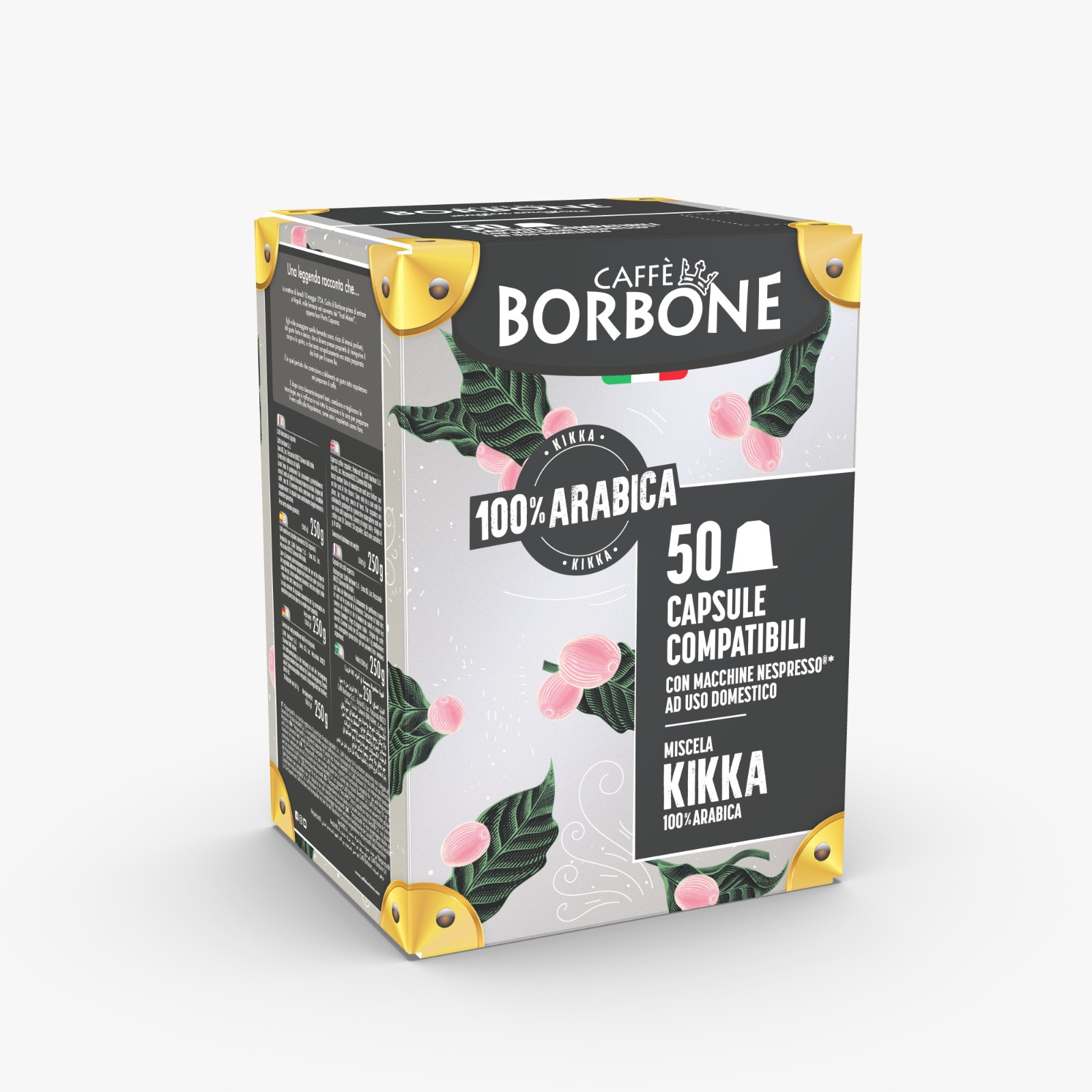 Capsula Caffè Borbone Kikka 100% Arabica 50 Capsule Capsula Caffè Borbone Kikka 100% Arabica 50 Capsule