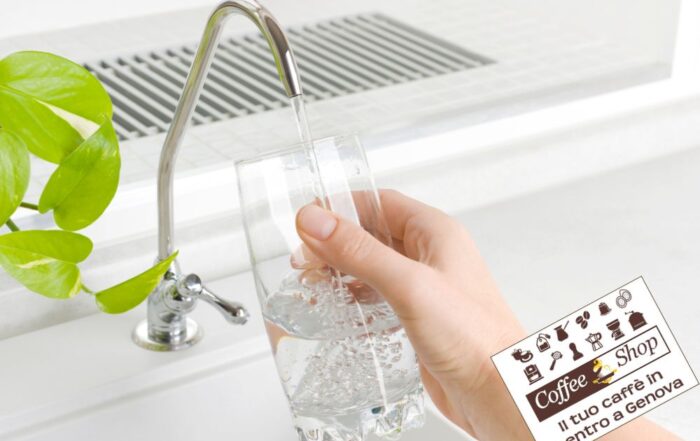 acqua per macchine da caffè