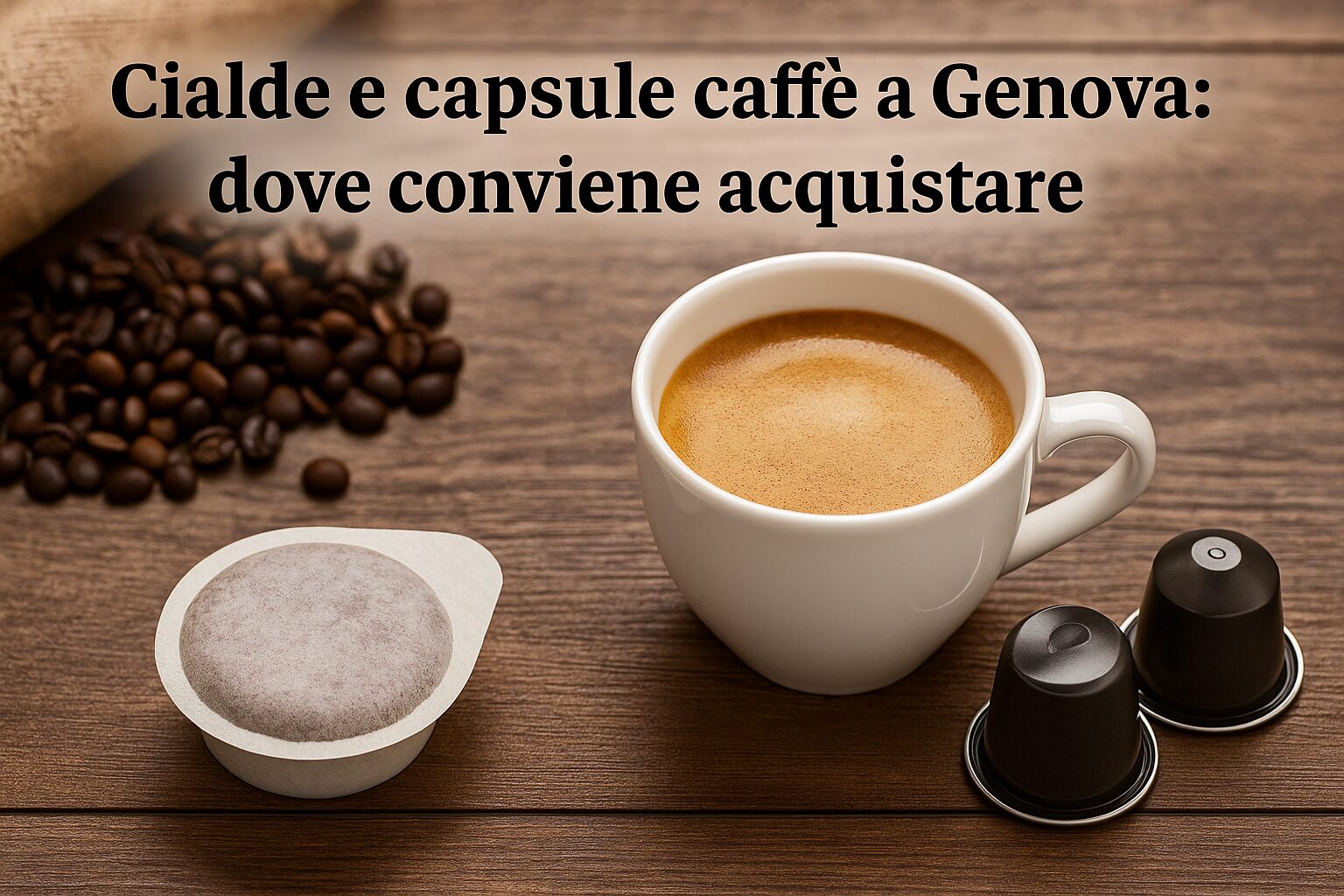 cialde e capsule a Genova Cialde e capsule caffè a Genova: dove conviene acquistare
